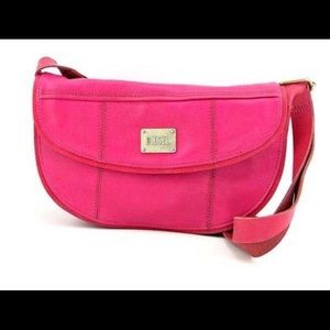 Diesel Pink Leather Handbag
